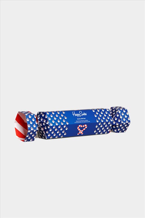Happy Socks - 2-Pack Candy Cane & Cocoa Gift Set sokken, maat: 41-46