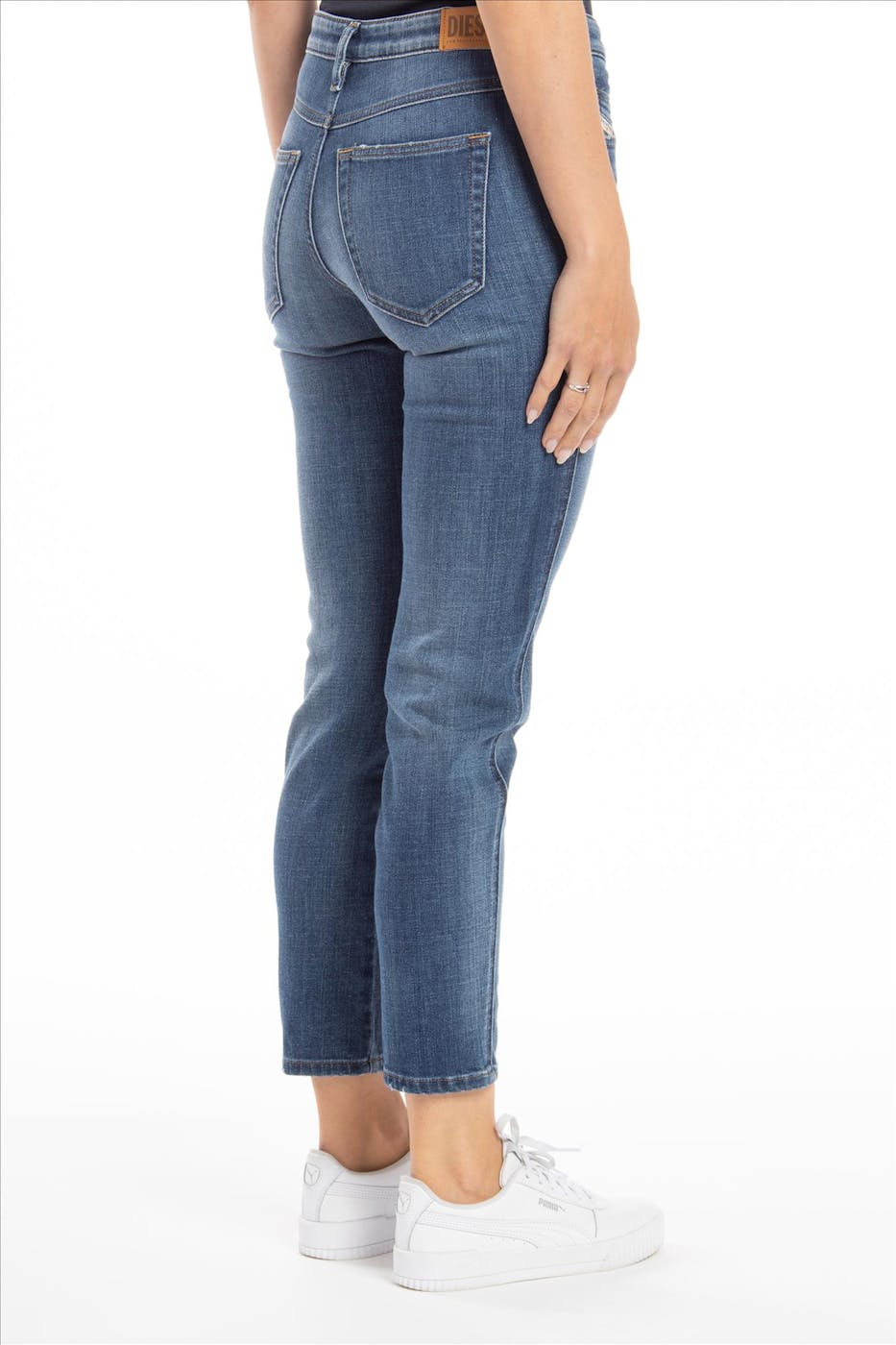 Diesel - Donkerblauwe Babhila slim jeans