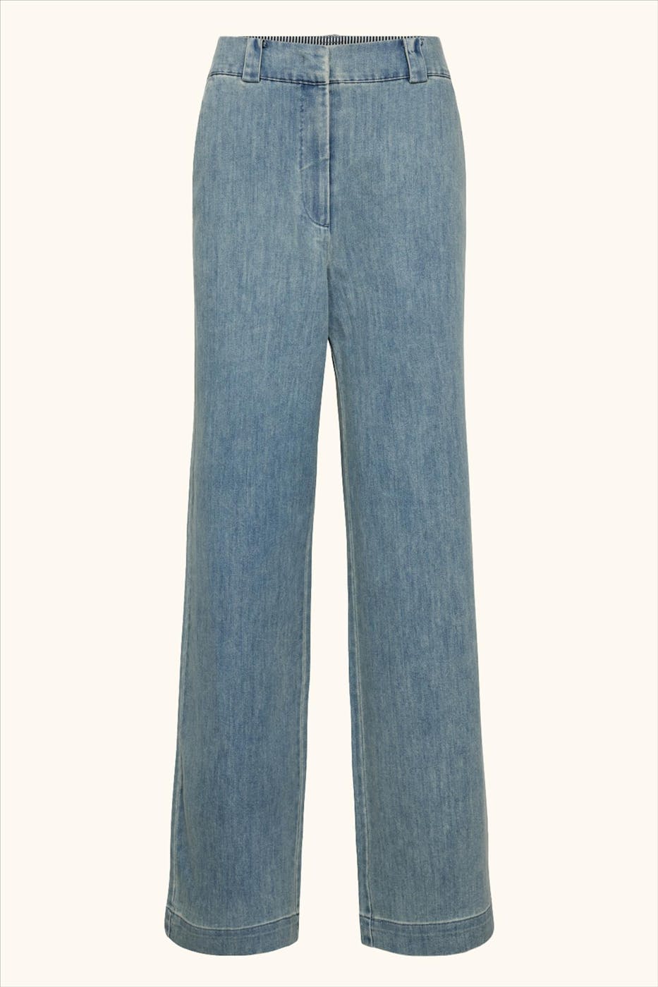 Nümph - Blauwe Aletta wide jeans
