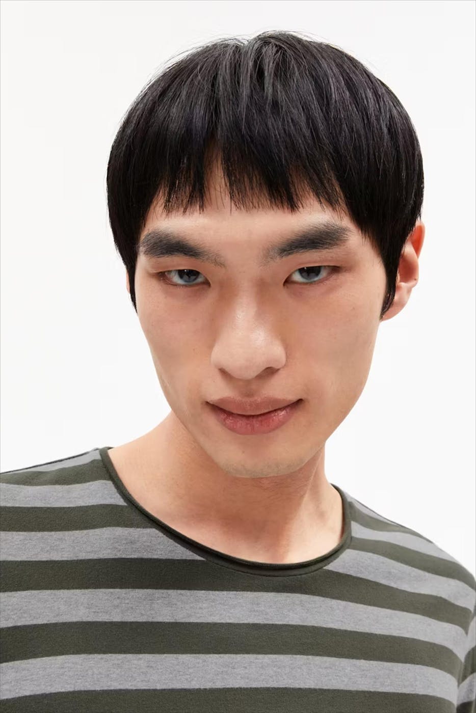 Armed Angels - Groene Maarkos Stripes longsleeve