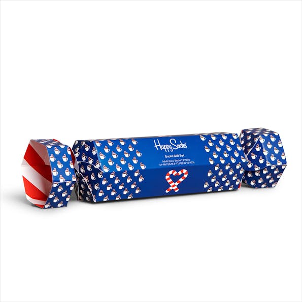 Happy Socks - 2-Pack Candy Cane & Cocoa Gift Set sokken, maat: 36-40