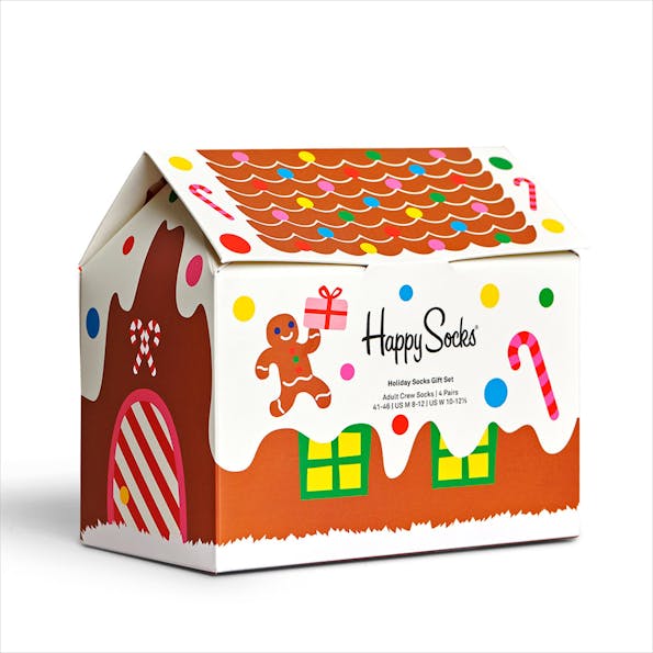 Happy Socks - 4-Pack Holiday Time Gift Set sokken, maat: 41-46