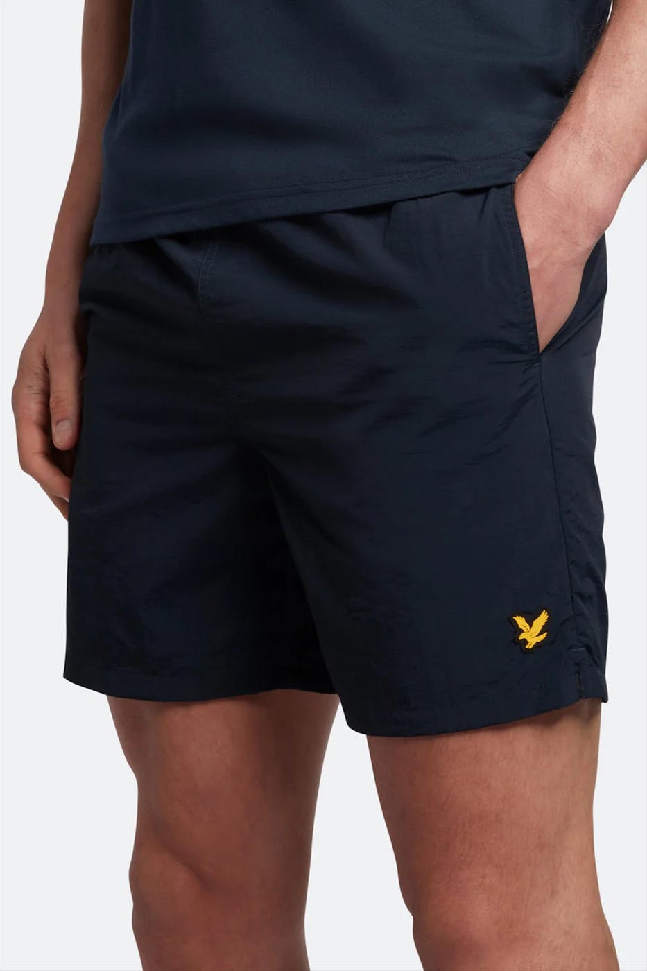 Lyle & Scott - Donkerblauwe Sports zwemshort