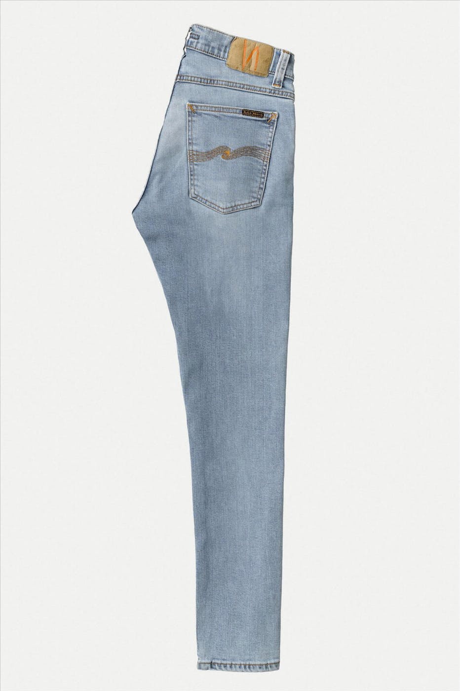 Nudie Jeans Co. - Lichtblauwe Tight Terry skinny jeans