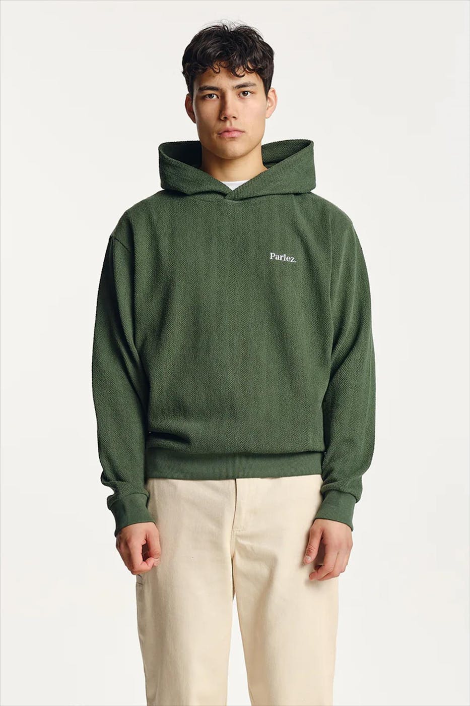 PARLEZ - Groene Millington hoodie