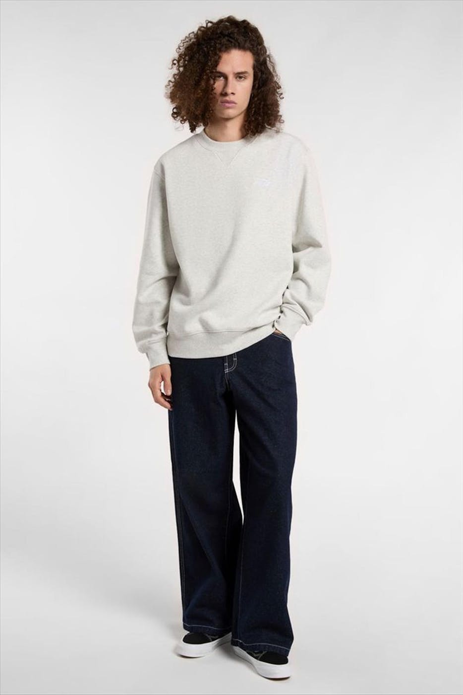 Dickies - Lichtgrijze M' Summerdale sweater