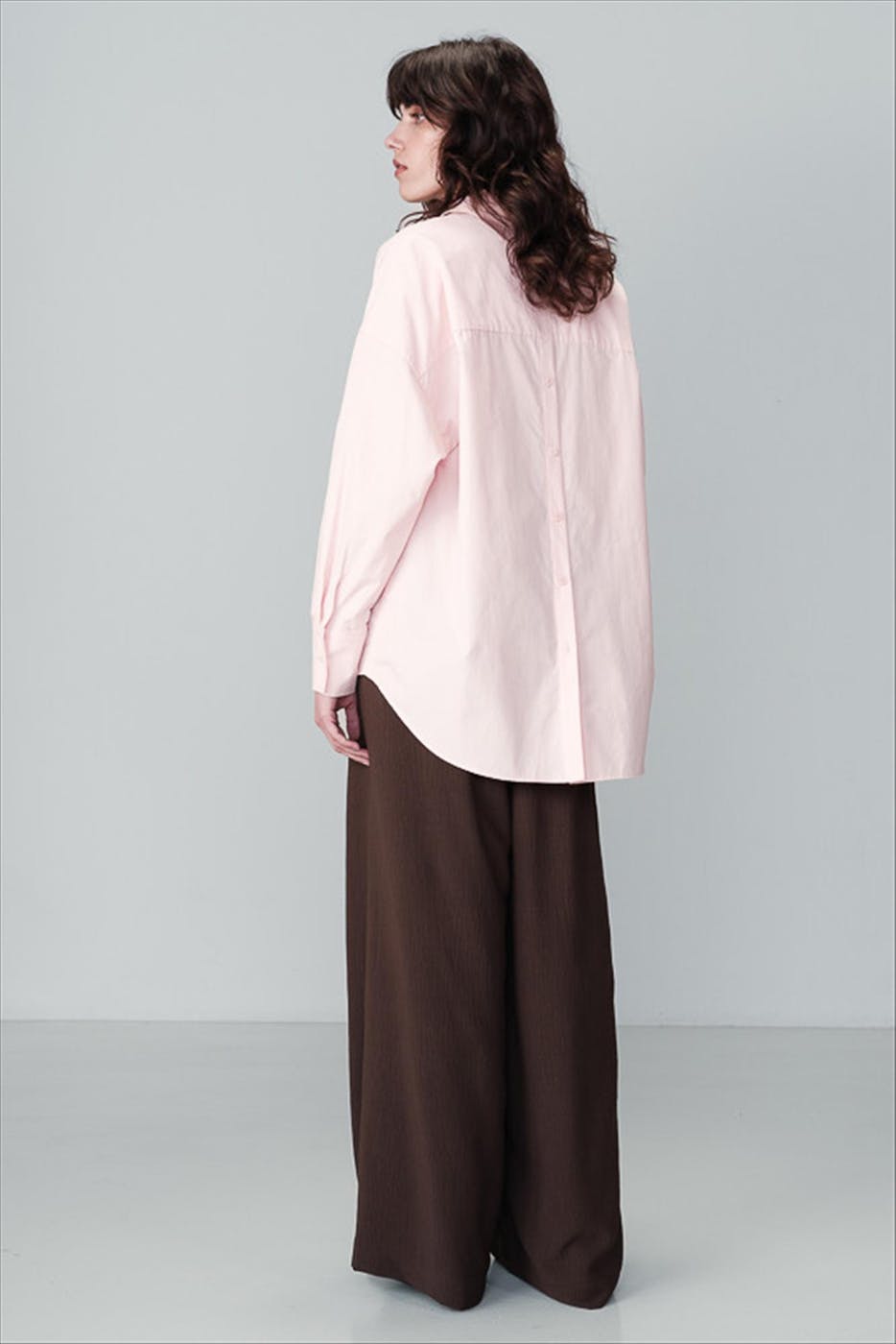 Grace & Mila - Lichtroze Nesrine blouse