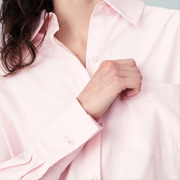 Grace & Mila - Lichtroze Nesrine blouse