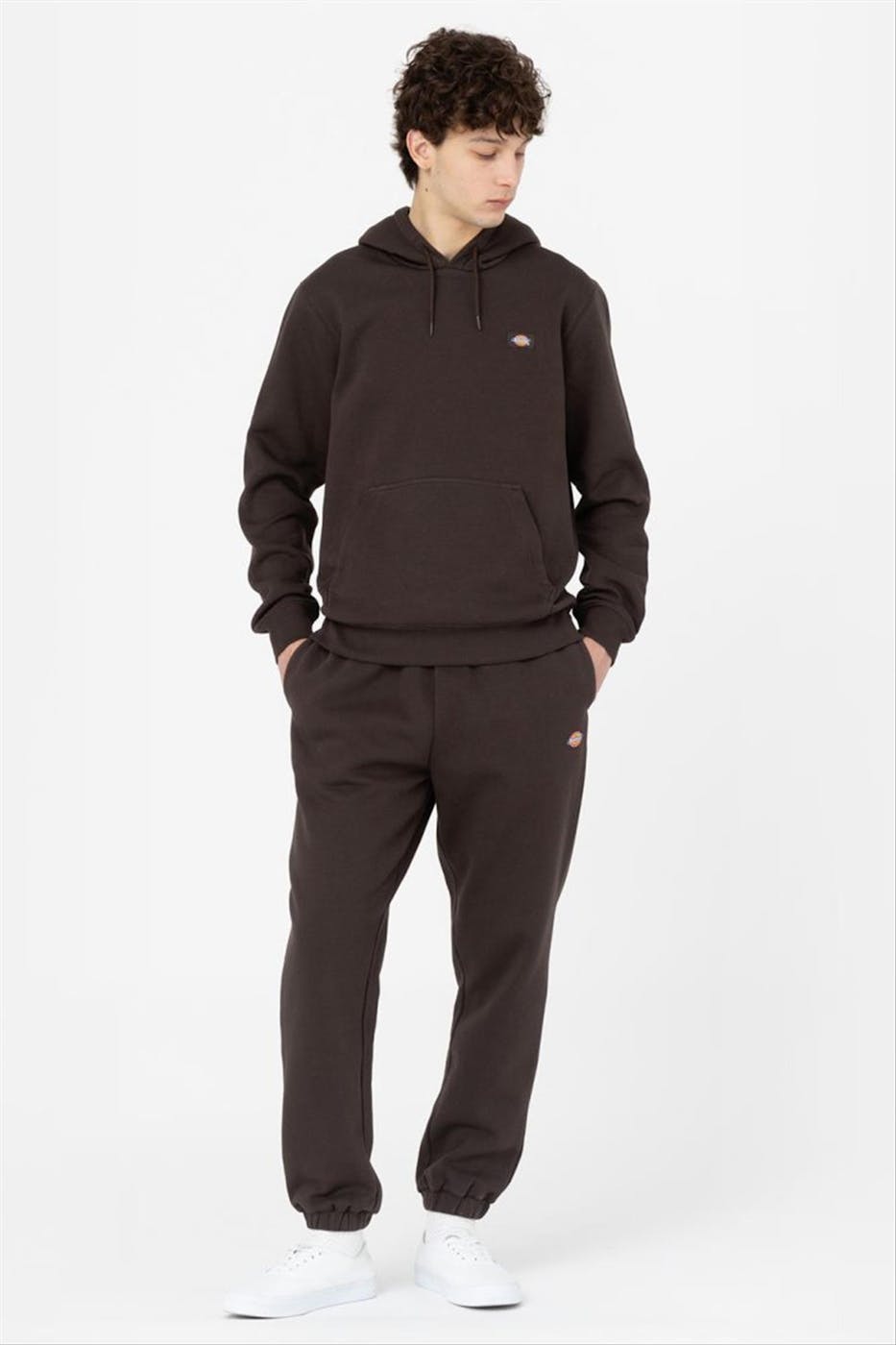 Dickies - Donkerbruine Oakport hoodie