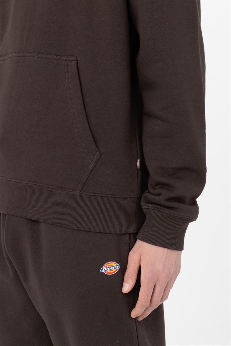 Dickies - Donkerbruine Oakport hoodie