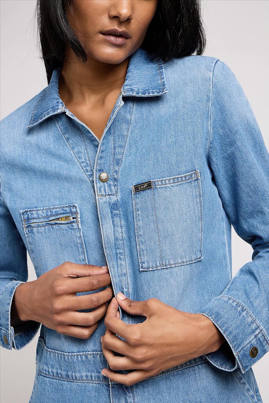Lee - Blauwe Unionall overall