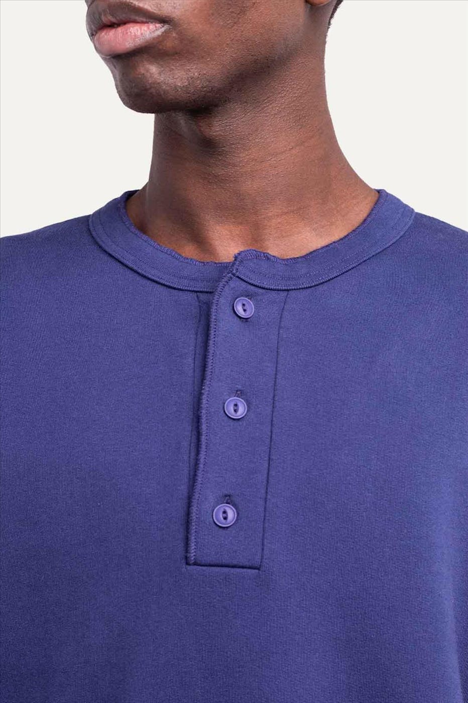 OLOW - Donkerblauwe Bally sweater