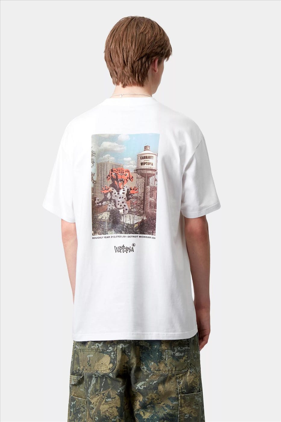 Carhartt WIP - Witte Wiptopia T-shirt