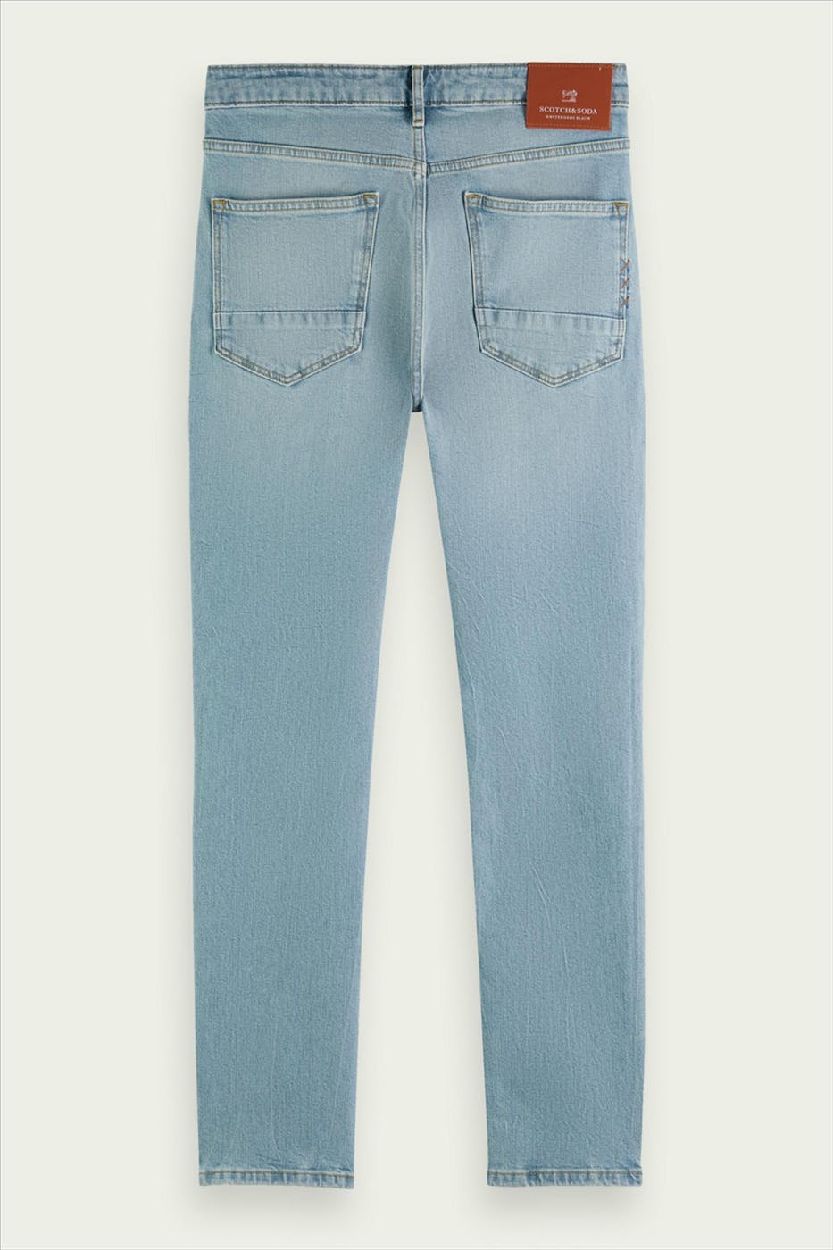 Scotch & Soda - Lichtblauwe Skim skinny jeans