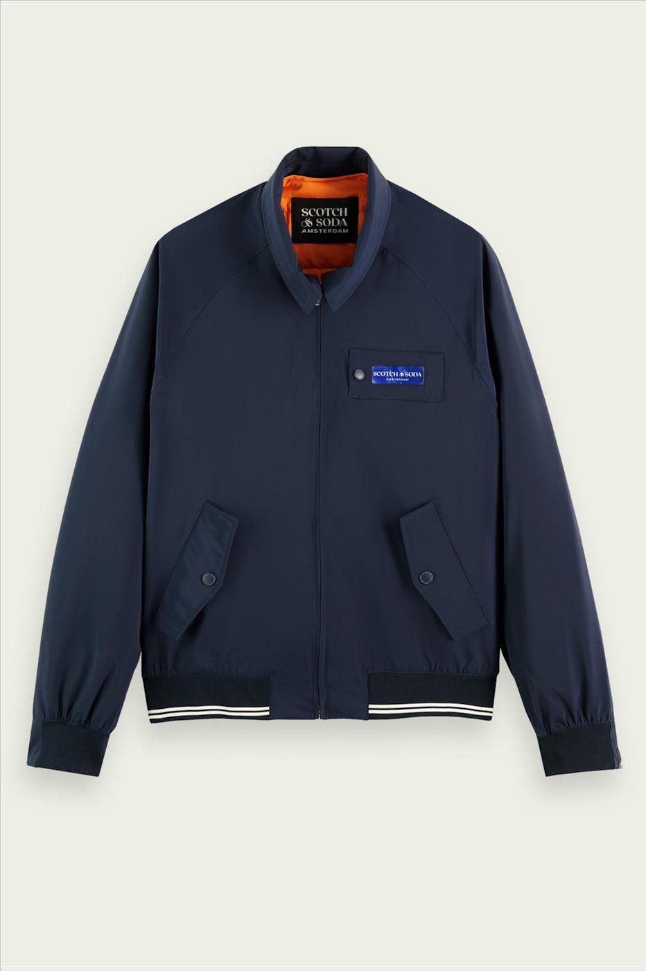 Scotch & Soda - Donkerblauwe 2-in-1 Bomber Jacket