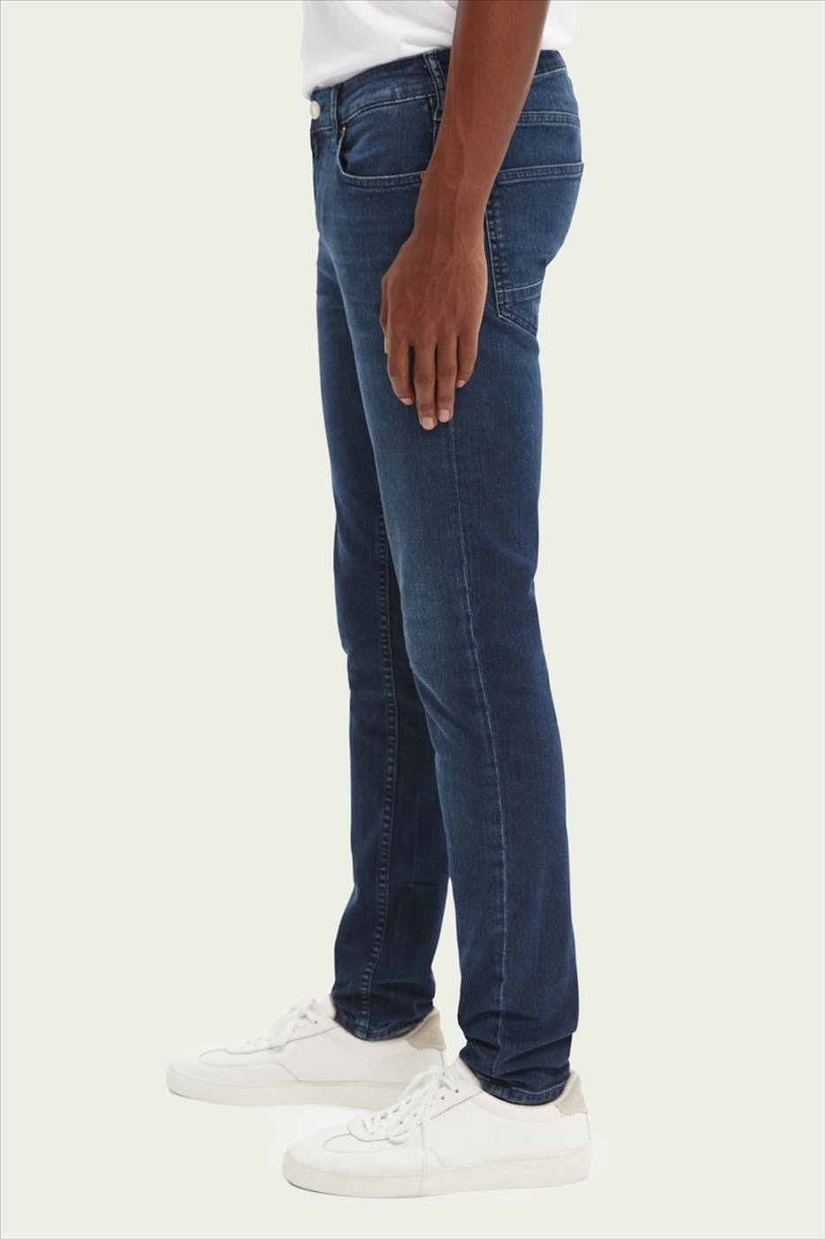 Scotch & Soda - Donkerblauwe Skim skinny jeans