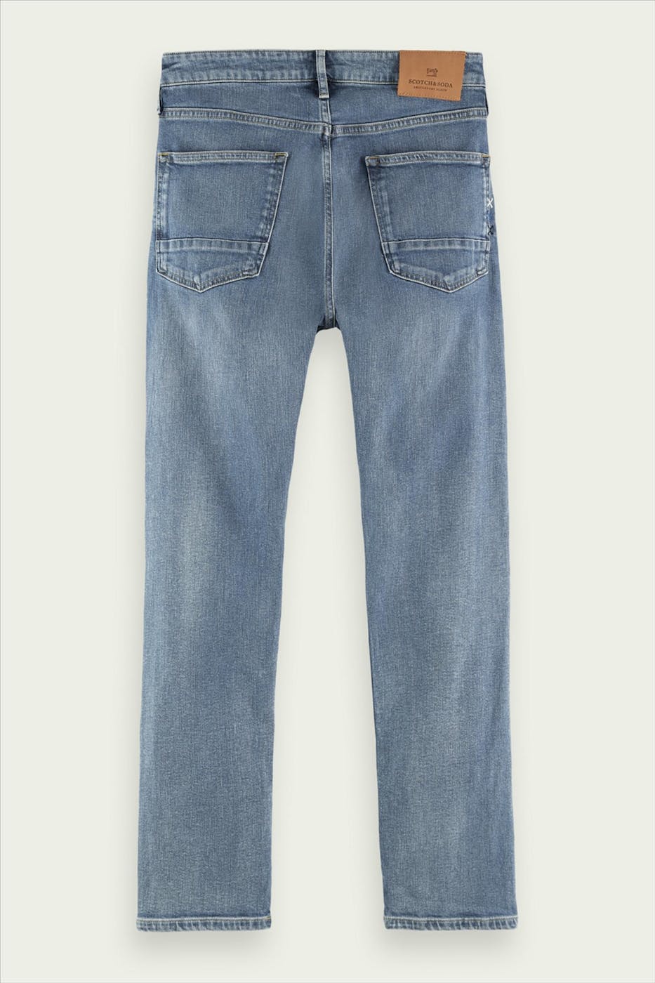 Scotch & Soda - Grijsblauwe Ralston slim jeans