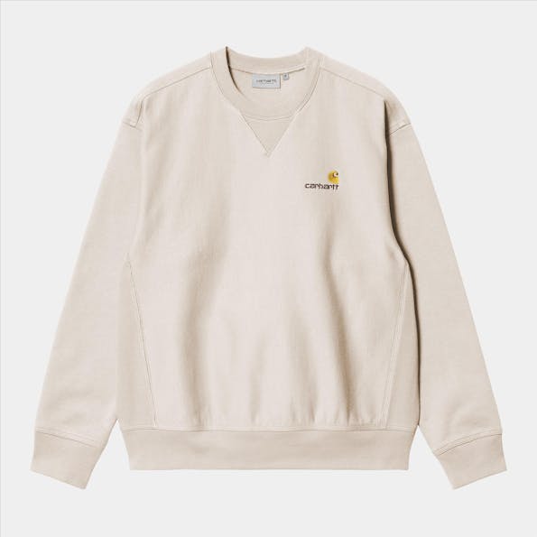 Carhartt WIP - Ecru American Script sweater