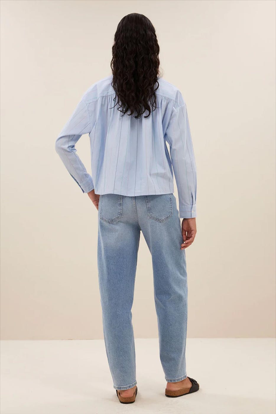 BY BAR - Lichtblauwe Begum jeans