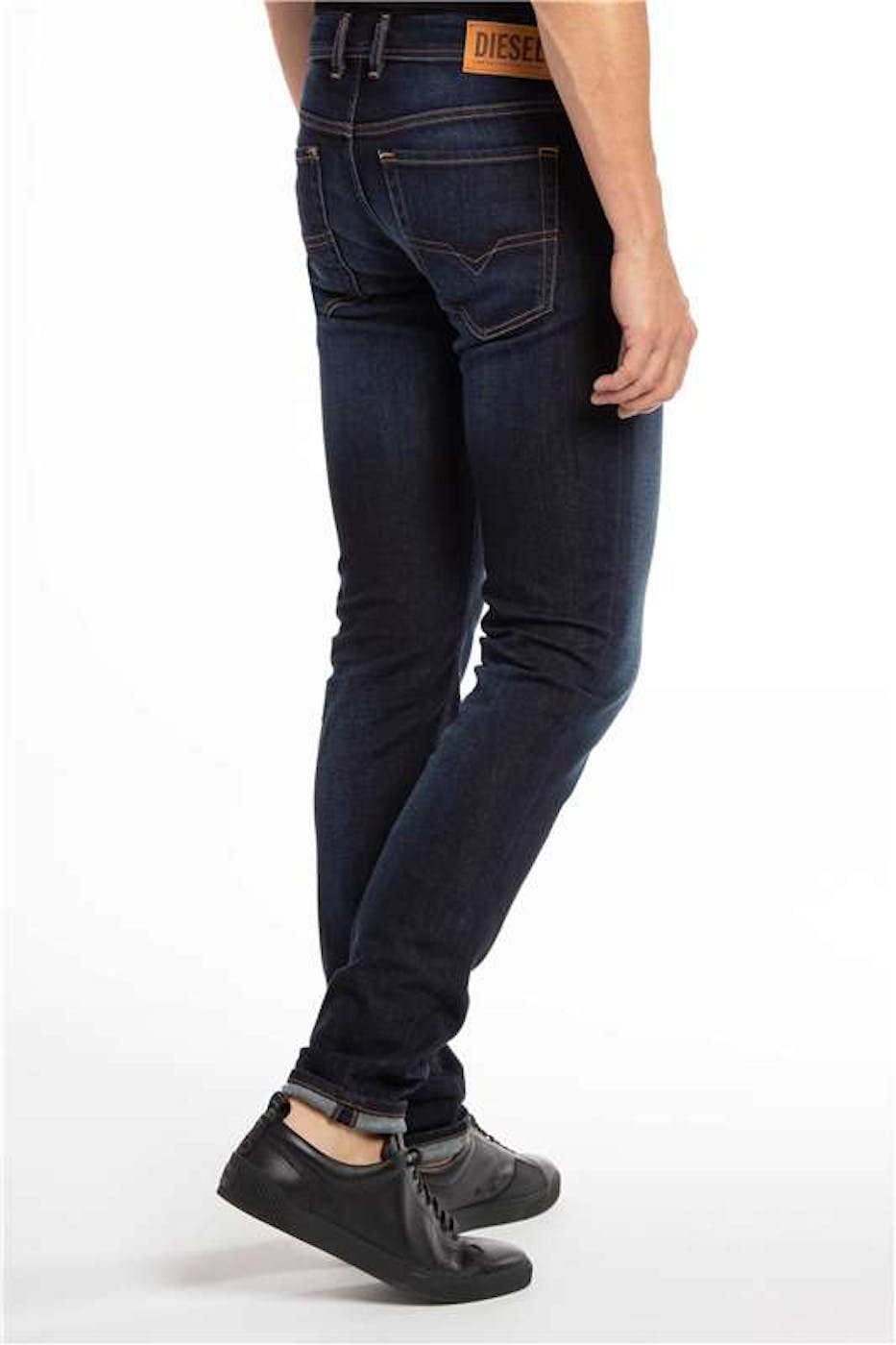 Diesel - Donkerblauwe Sleenker skinny jeans