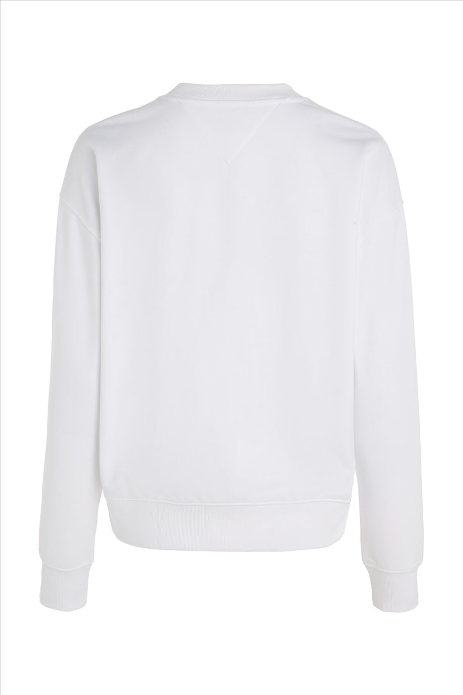 Tommy Jeans - Witte Essential Logo sweater