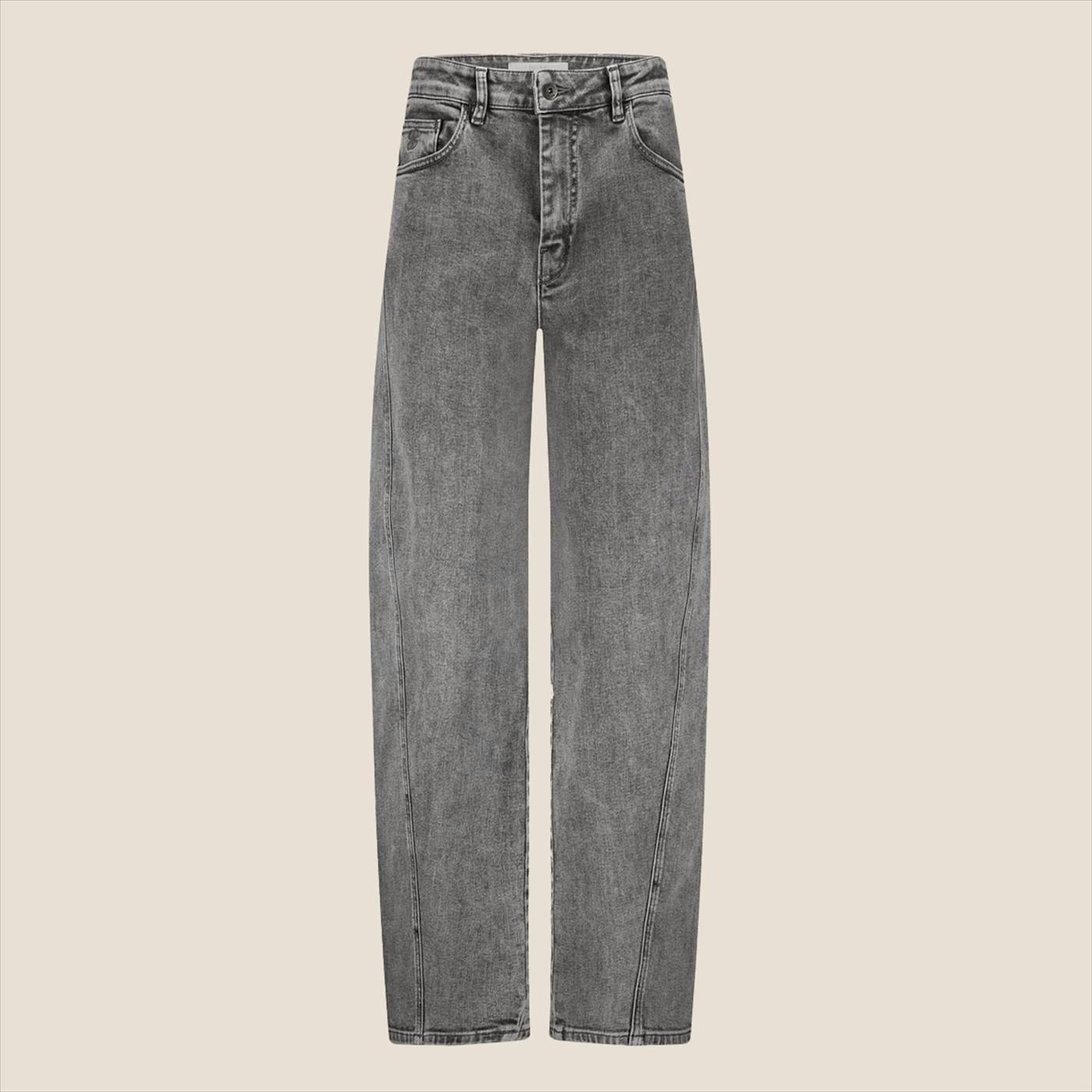 BY BAR - Grijze Begum balloon jeans