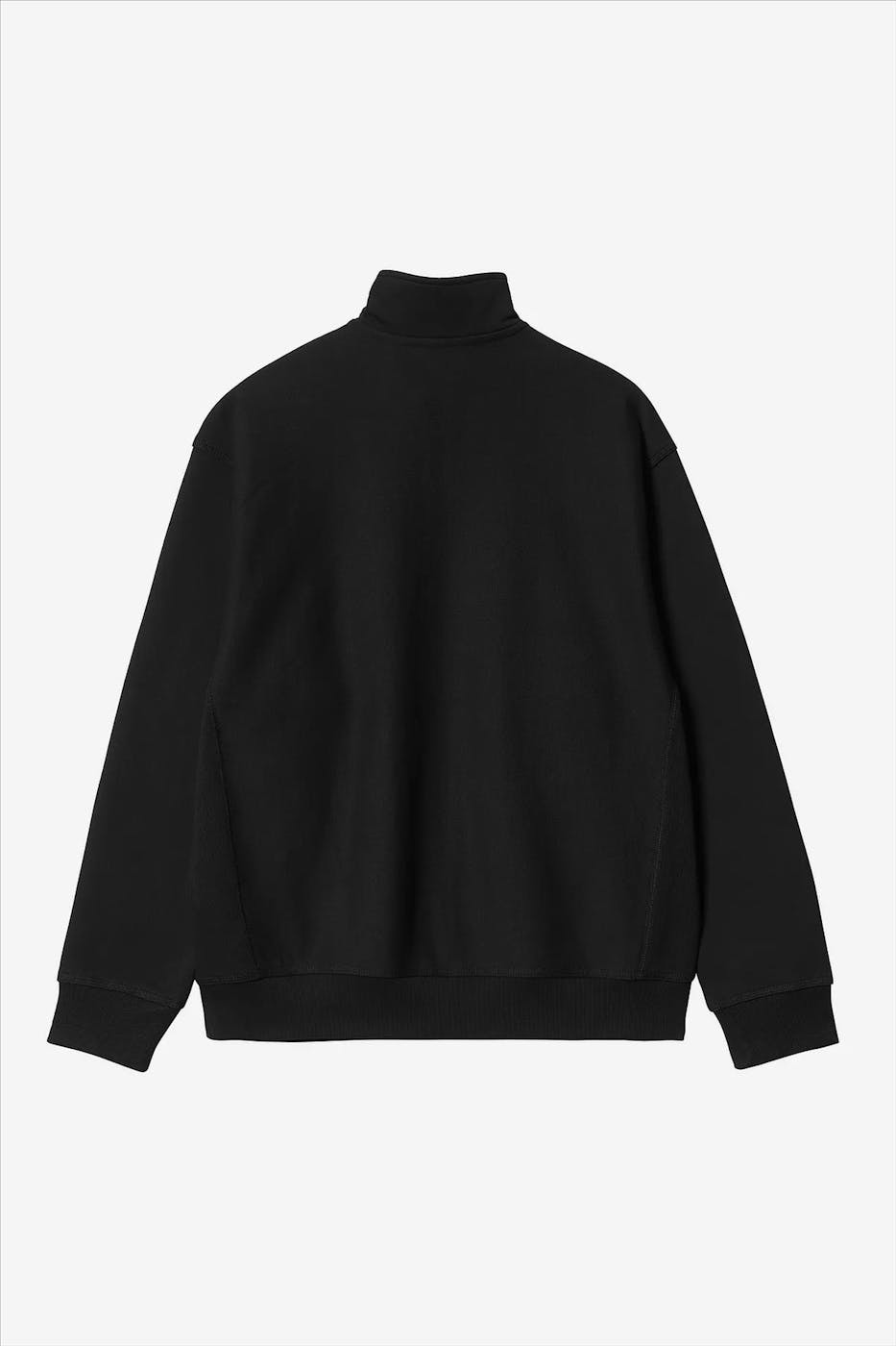 Carhartt WIP - Zwarte Half Zip American sweater