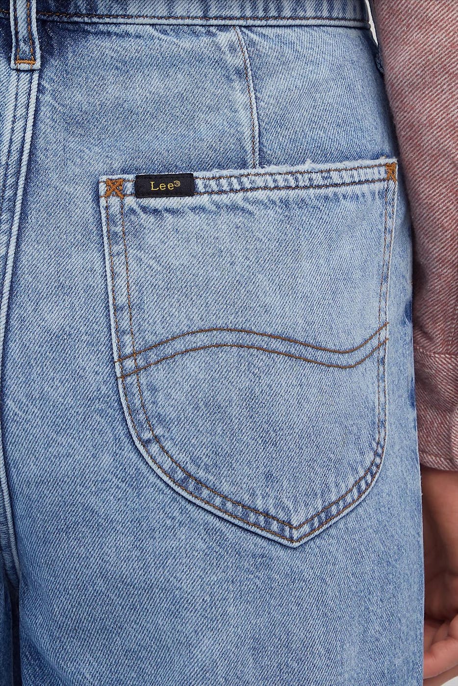 Lee - Blauwe Stella Wide jeans