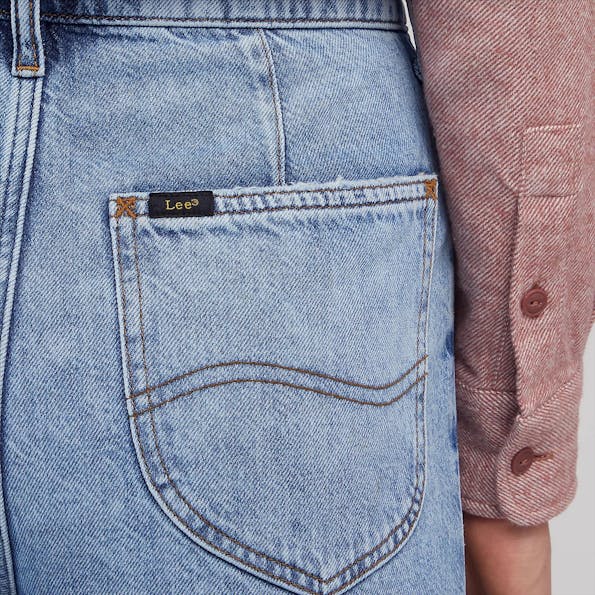 Lee - Blauwe Stella Wide jeans
