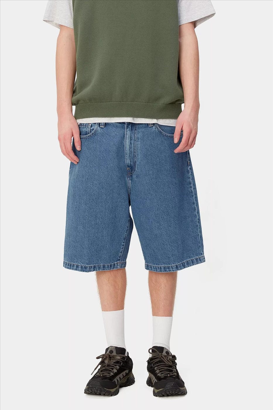 Carhartt WIP - Blauwe Landon jeansshort