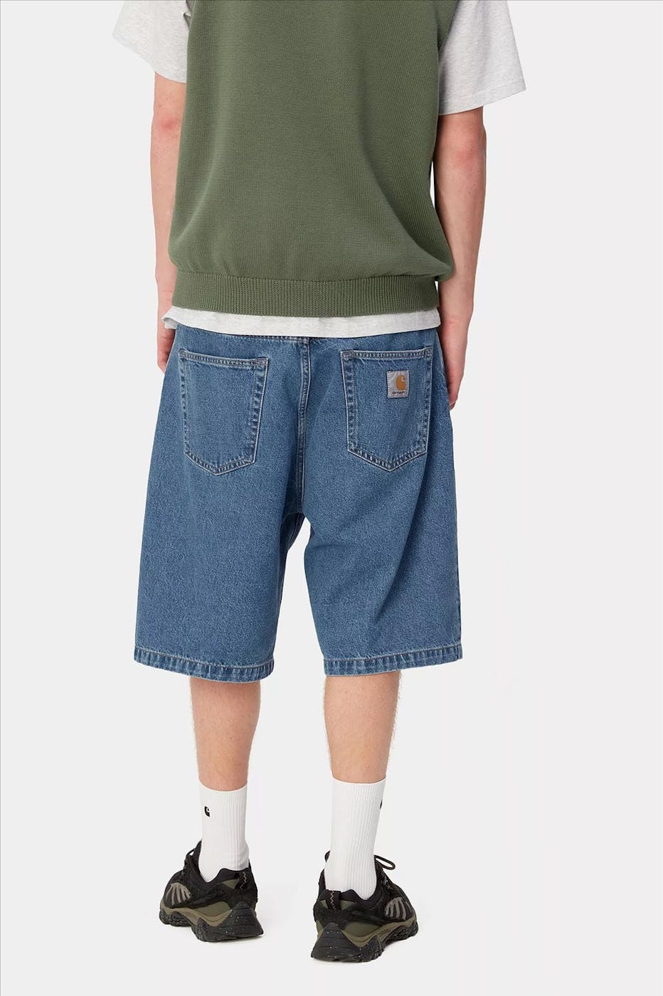 Carhartt WIP - Blauwe Landon jeansshort