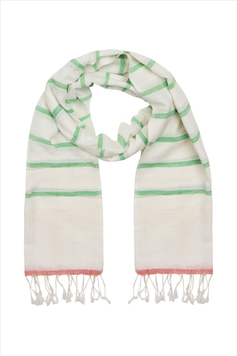 UNMADE - Witte Hanan Stripe sjaal