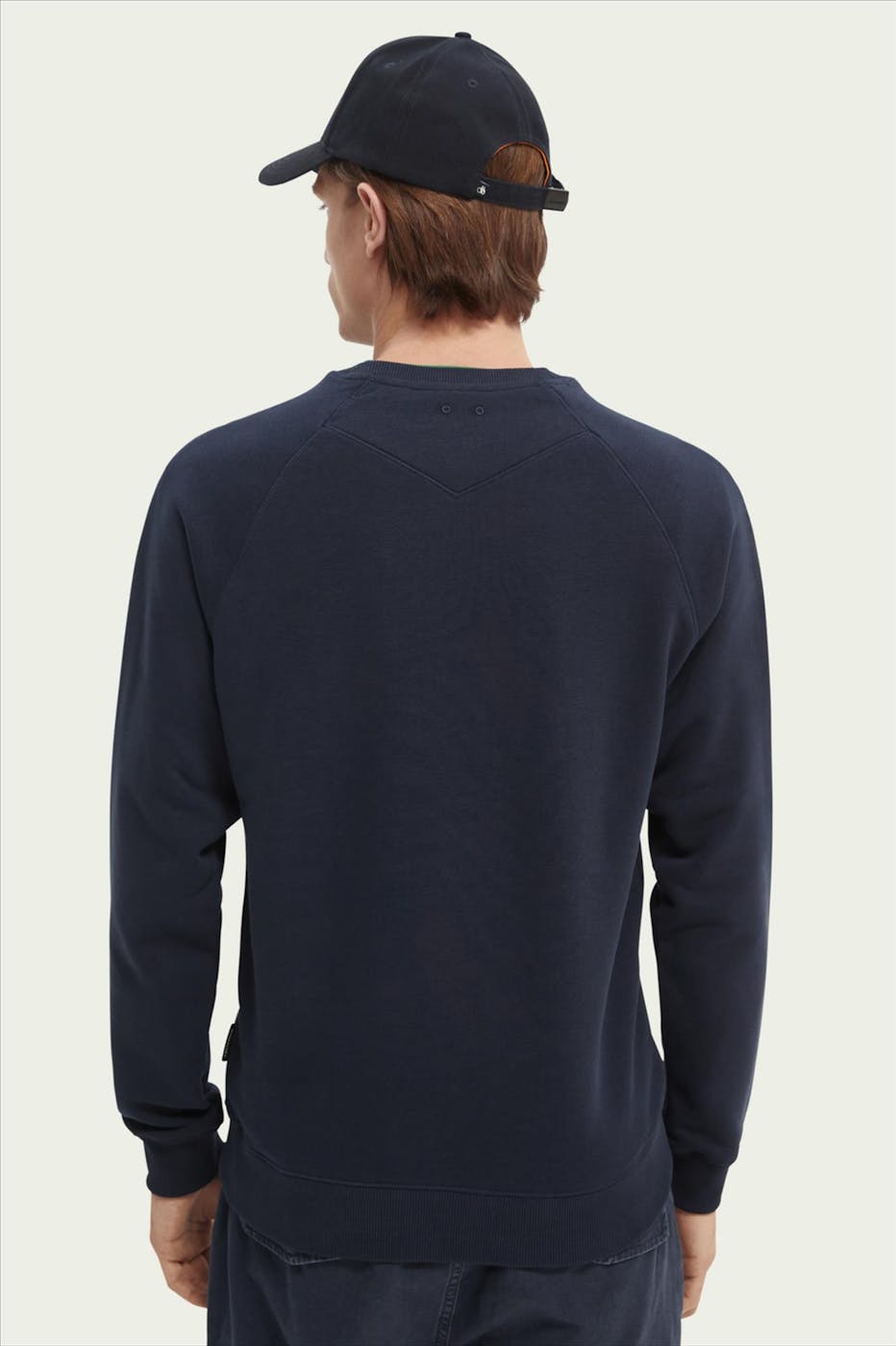 Scotch & Soda - Donkerblauwe Today, Tomorrow, Forever sweater