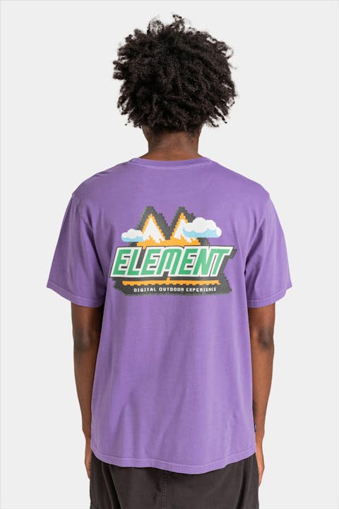 Element - Paarse Digital Outdoor T-shirt
