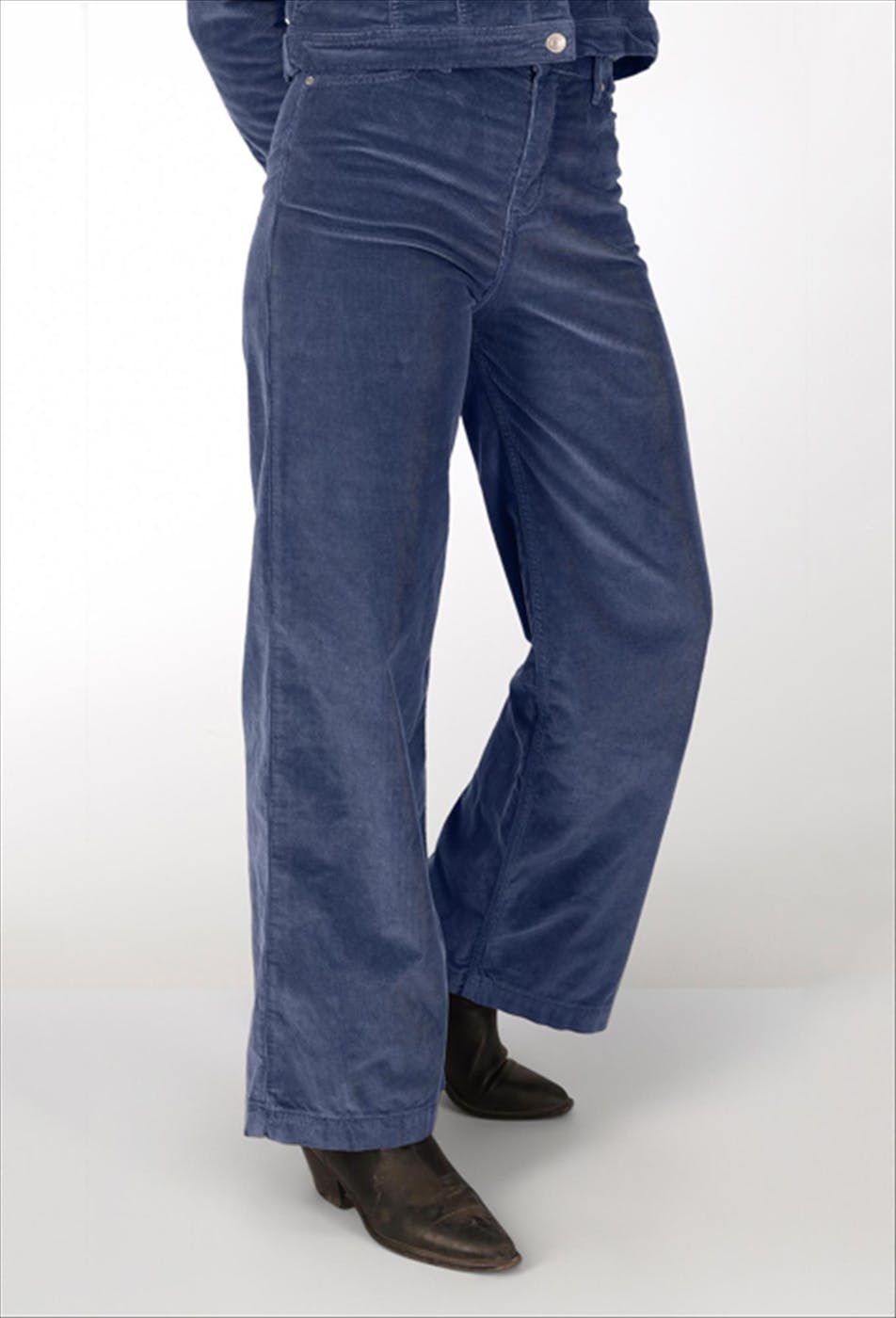 Lee Cooper - Donkerblauwe Glamour Ribbas broek