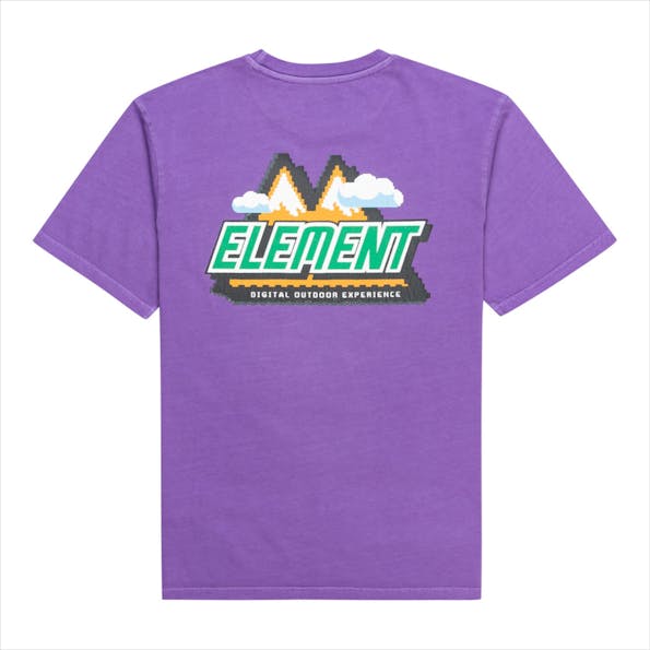 Element - Paarse Digital Outdoor T-shirt