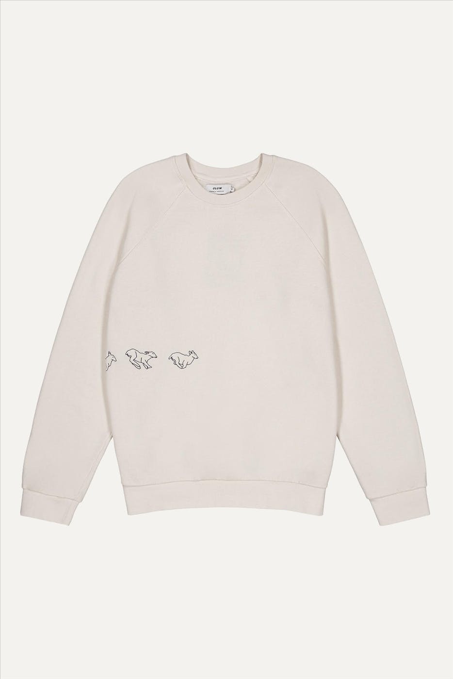 OLOW - Ecru Ivory Run sweater