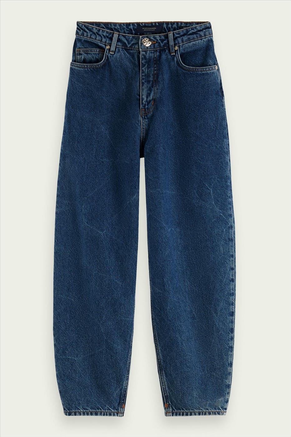 Scotch & Soda - Donkerblauwe High Rise Balloon Leg