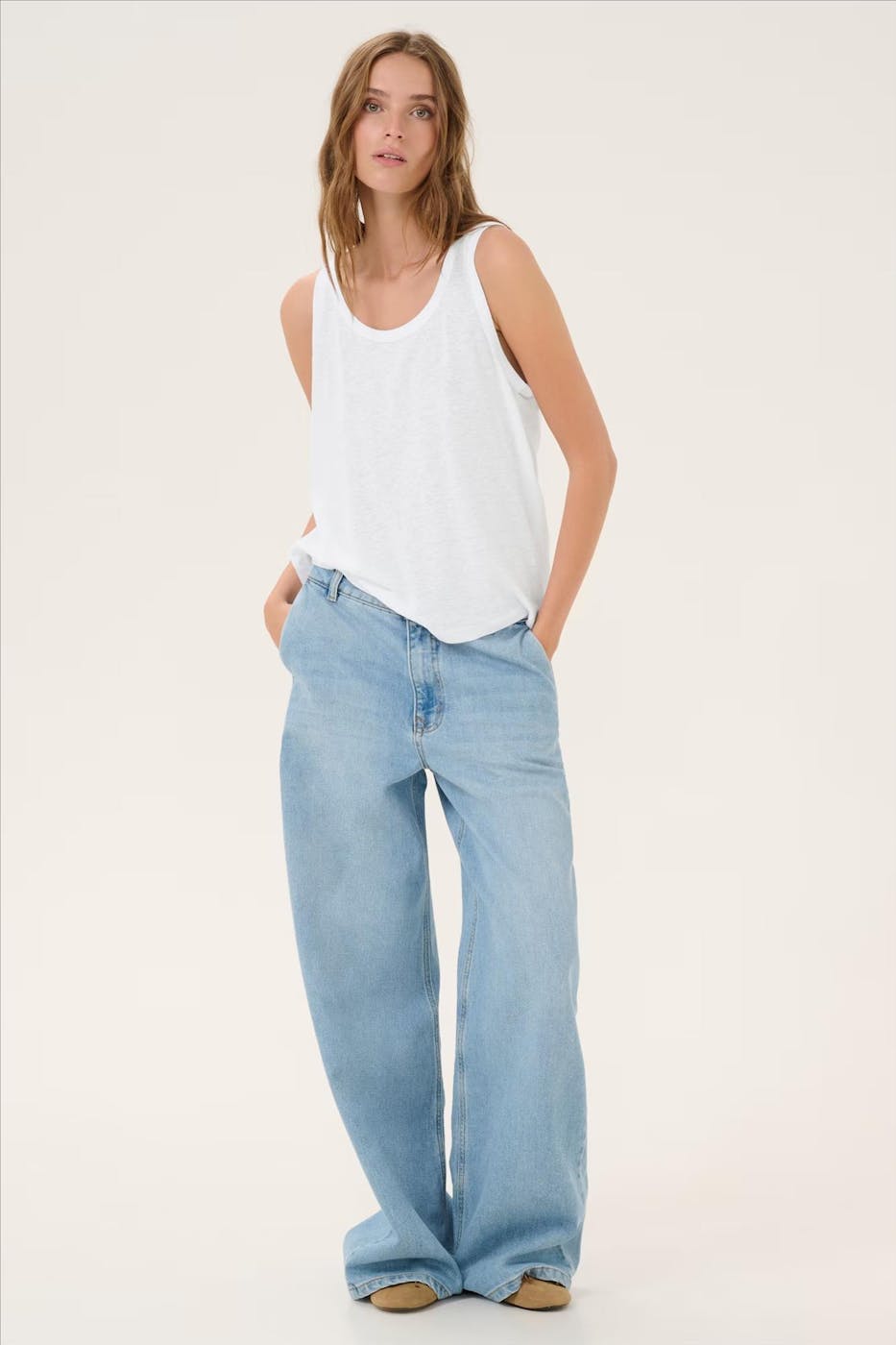 My Essential Wardrobe - Witte Lisa top