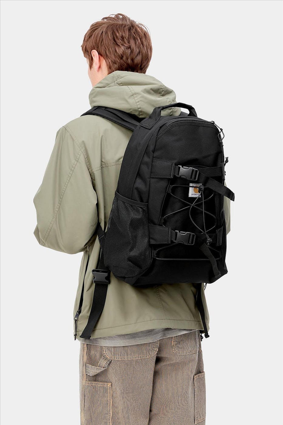 Carhartt WIP - Zwarte Kickflip rugzak