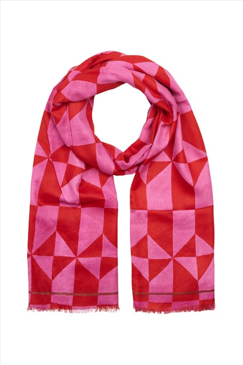 UNMADE - Rood-roze Tonia sjaal