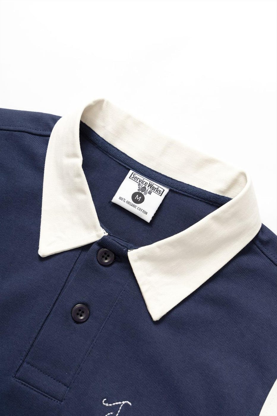 Service Works - Donkerblauwe Bistrot polo