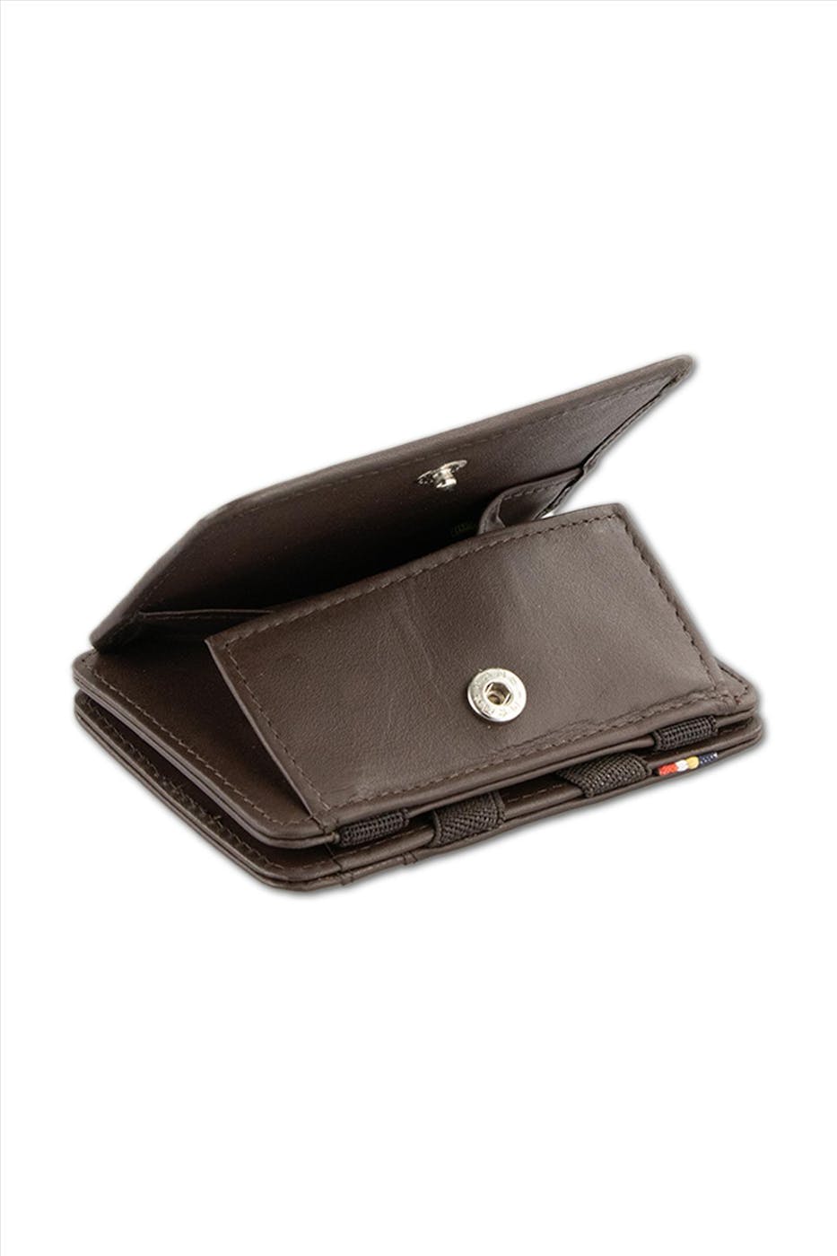 Garzini - Donkerbruine Urban Magic coin wallet