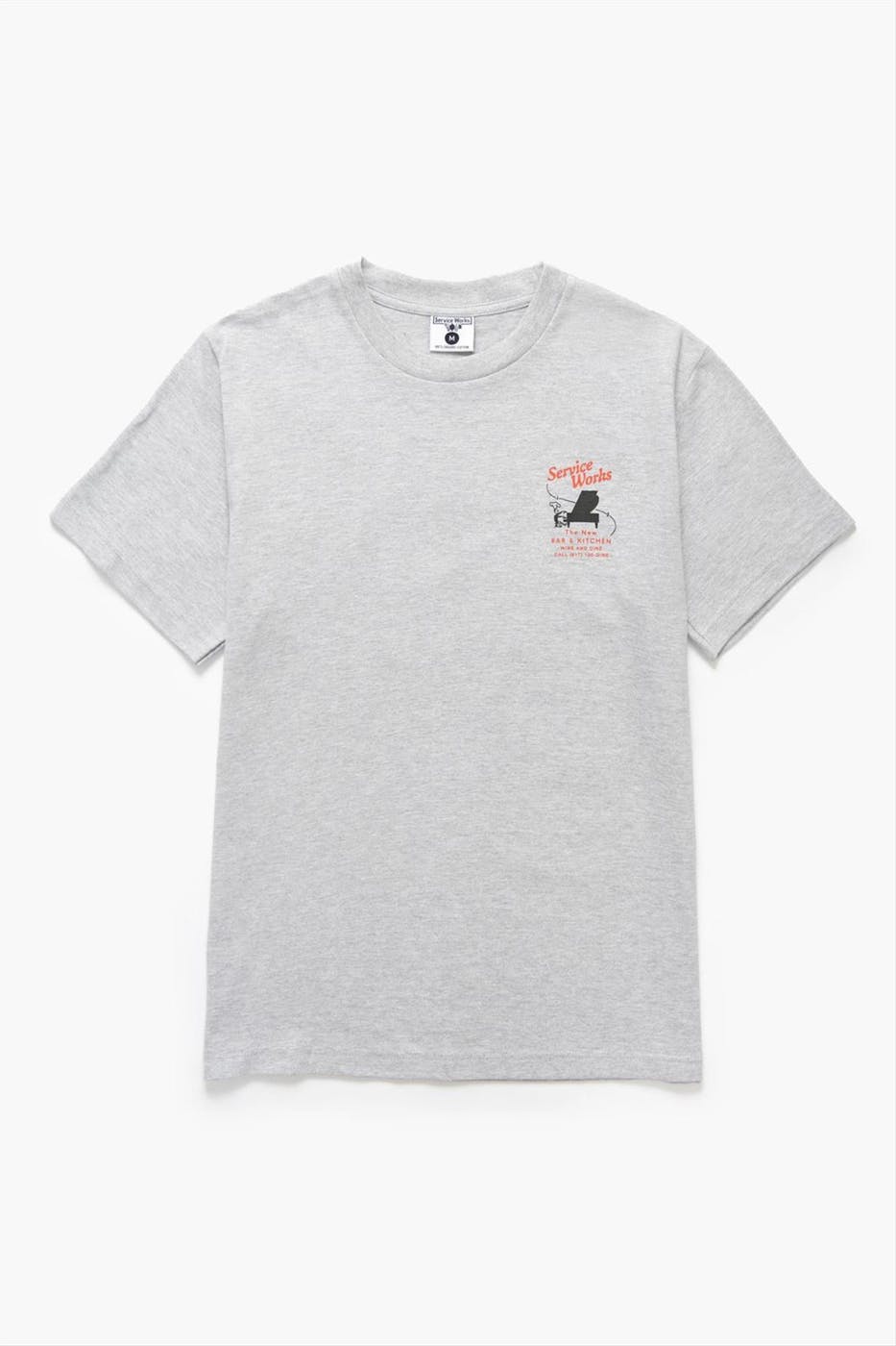 Service Works - Grijze Bar & Kitchen T-shirt