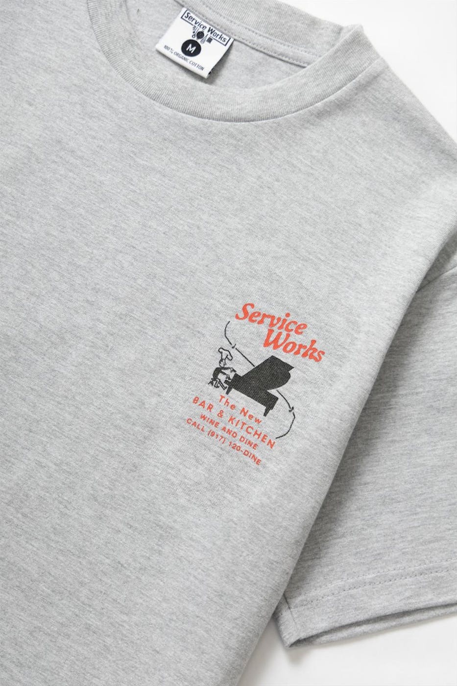 Service Works - Grijze Bar & Kitchen T-shirt