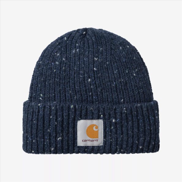 Carhartt WIP - Donkerblauwe Anglistic muts