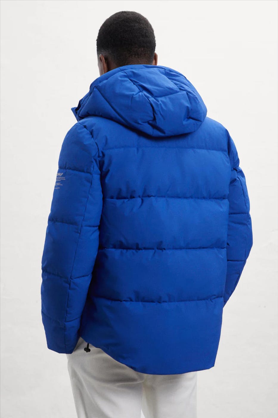 ECOALF - Hoogblauwe Bazon jas