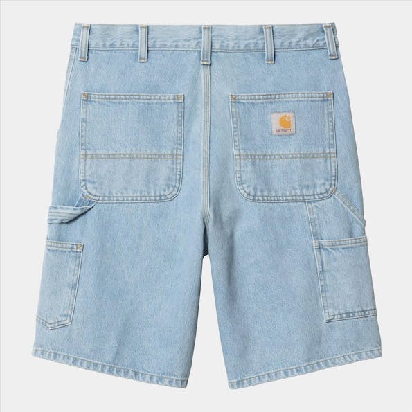 Carhartt WIP - Lichtblauwe Single Knee short