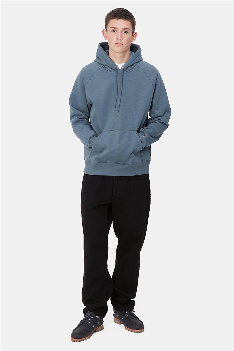 Carhartt WIP - Blauwe Chase hoodie