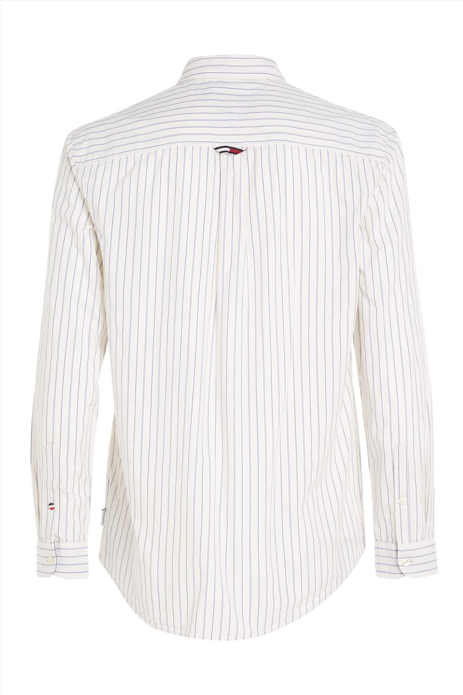 Tommy Jeans - Wit Essential Stripe hemd